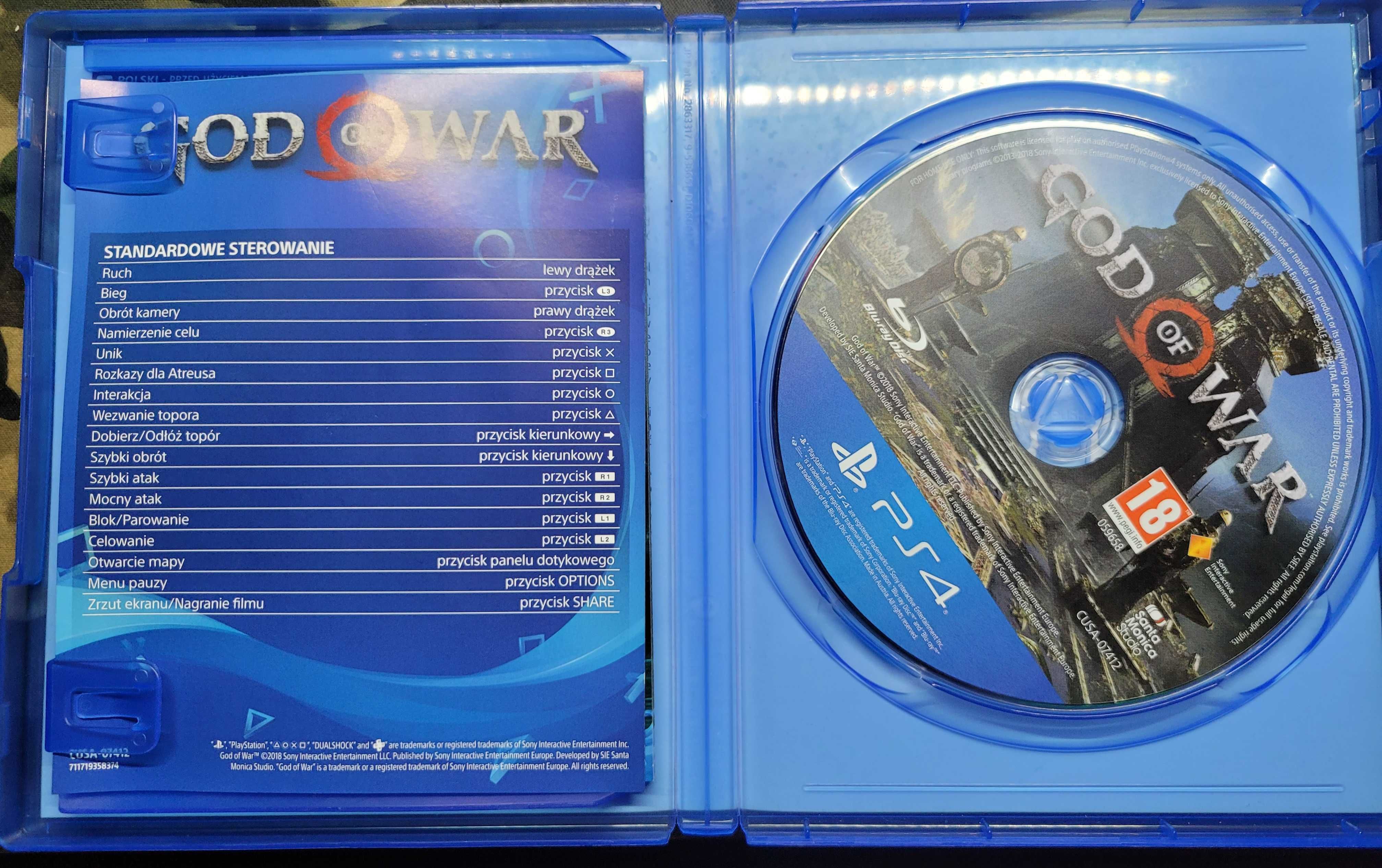 Gra God Of War PS4