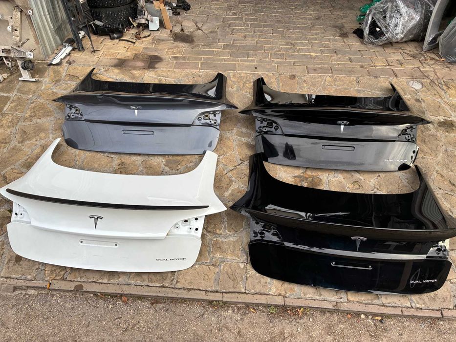 Кришка багажника Tesla Model 3 17-24 ляда кляпа  Тесла тройка