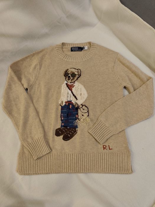 Sweterek damski Polo Ralph Lauren Bear nowy