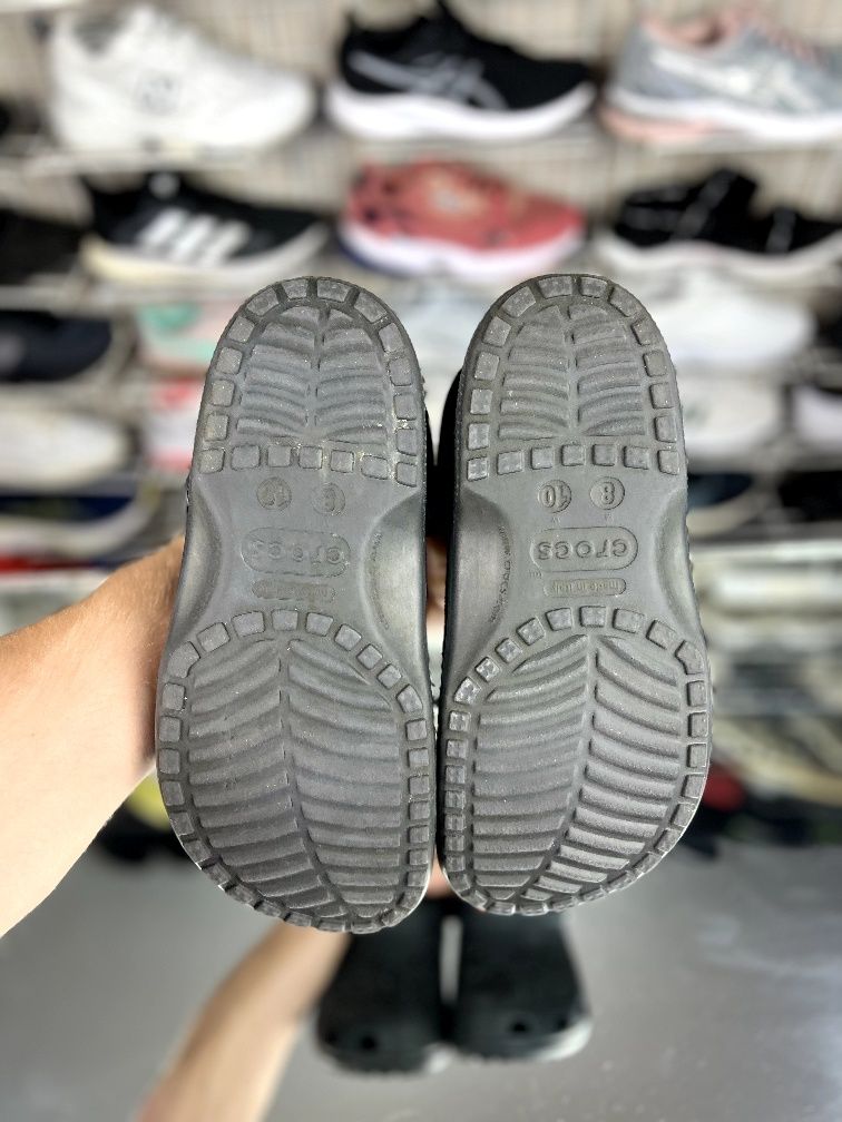 Сабо Crocs Classic 42 Размера Чёрные