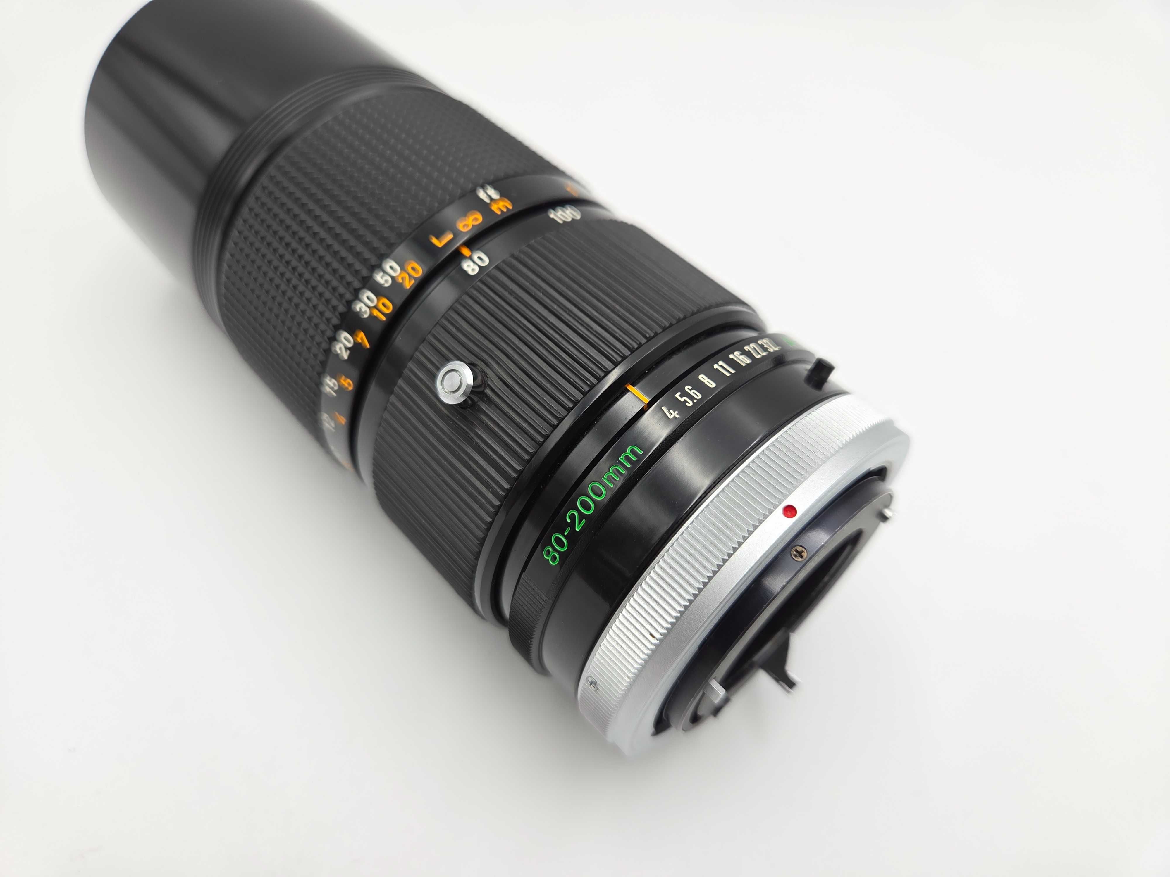 .Obiektyw Canon 80-200mm 1:4 S.S.C. z mocowaniem Canon FD