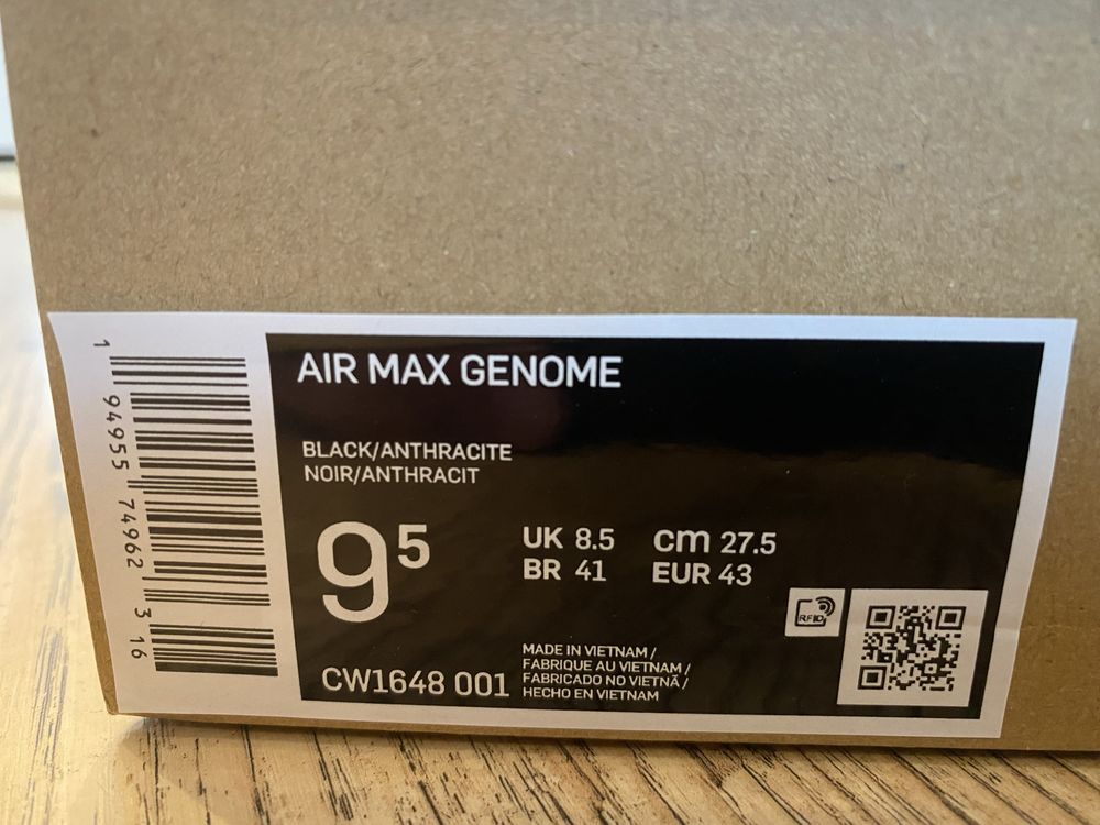 Nike air max genome