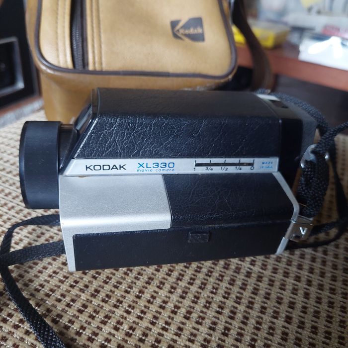 Maquina filmar Kodak com estojo