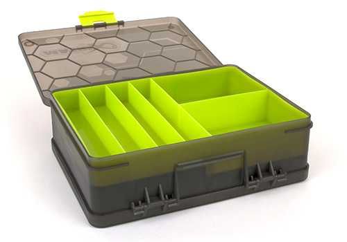 Pudełko Matrix Double Sided Feeder & Tackle Box