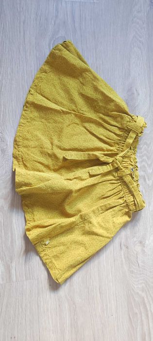 Musztardowa spódniczka 116. Okaidi