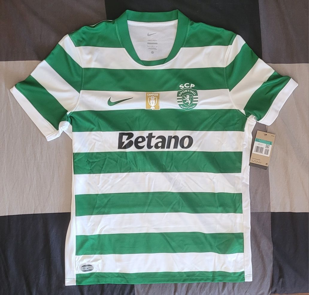 Camisola Sporting Principal Oficial 25/26