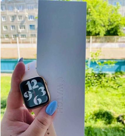 САМА ТОПОВА НОВИНКА 2022г Smart Watch 7 45mm Premium Edition Золоті