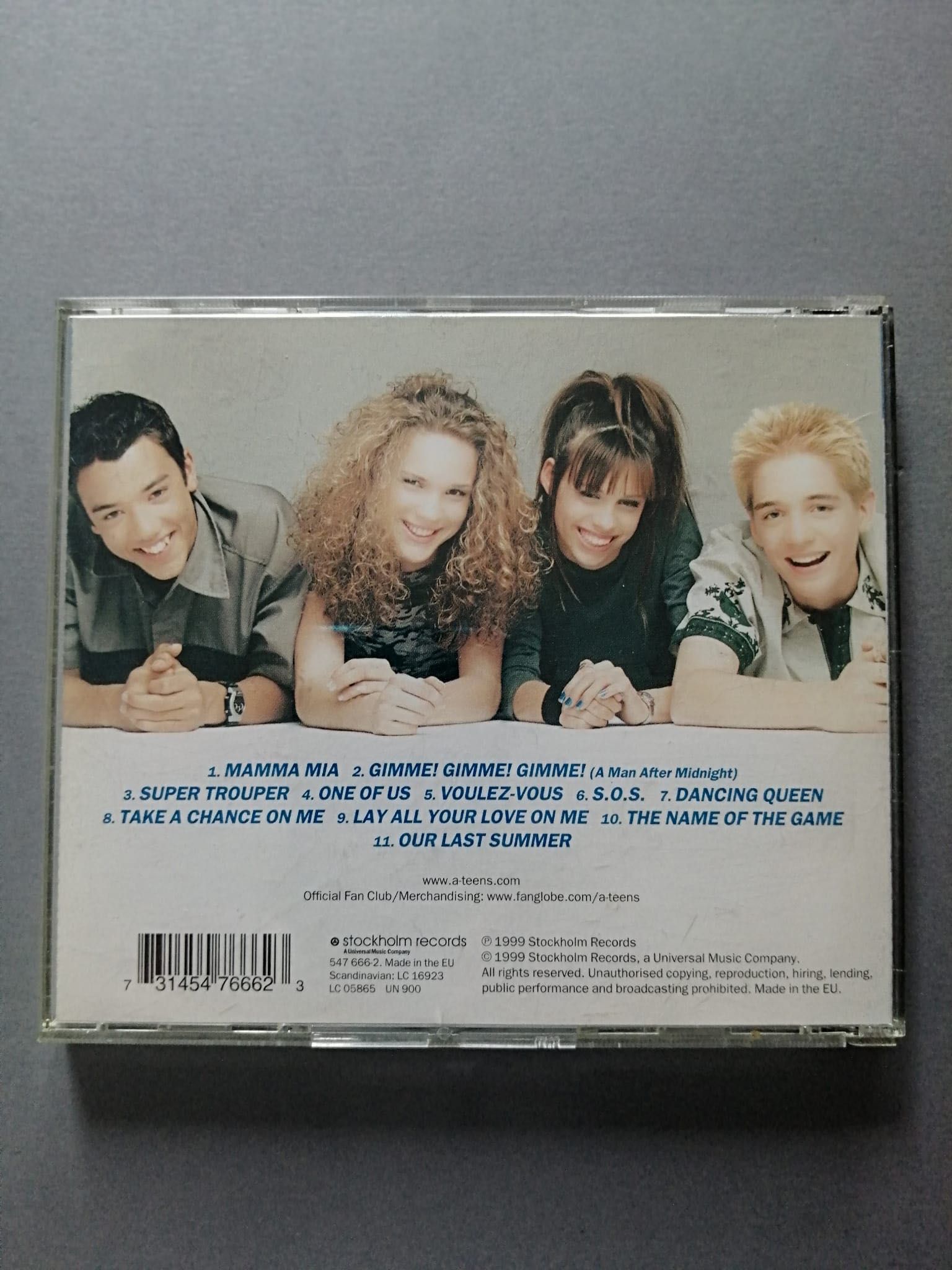 Płyta CD, Ateens, The Abba Generation