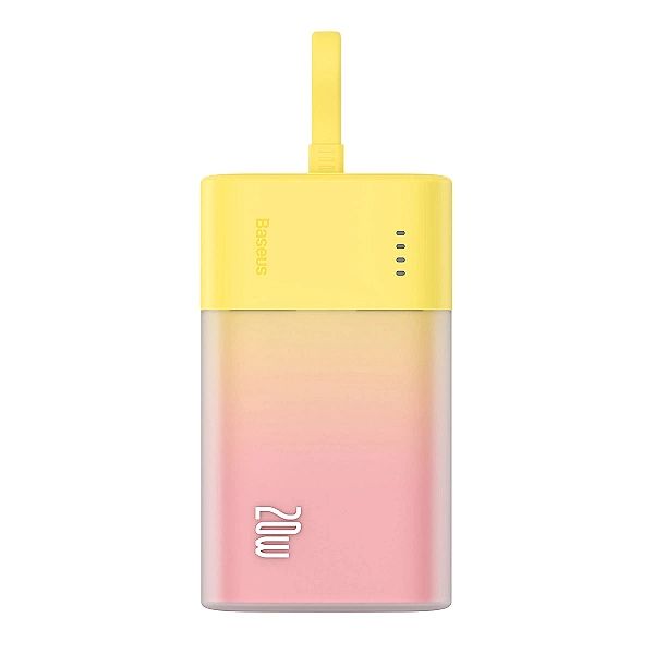 Powerbank Baseus Popsicle 5200mAh 20W z wbudowanym kablem Lightning (+
