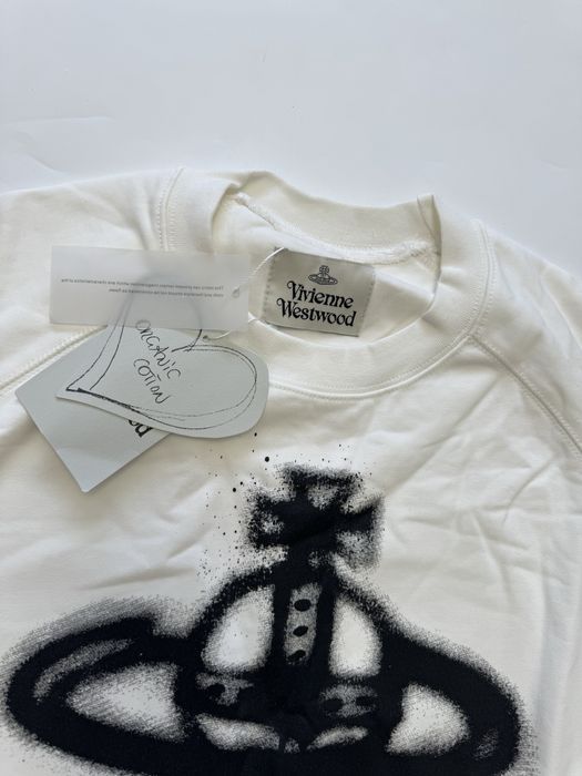 світшот Vivienne Westwood white sweartshirt