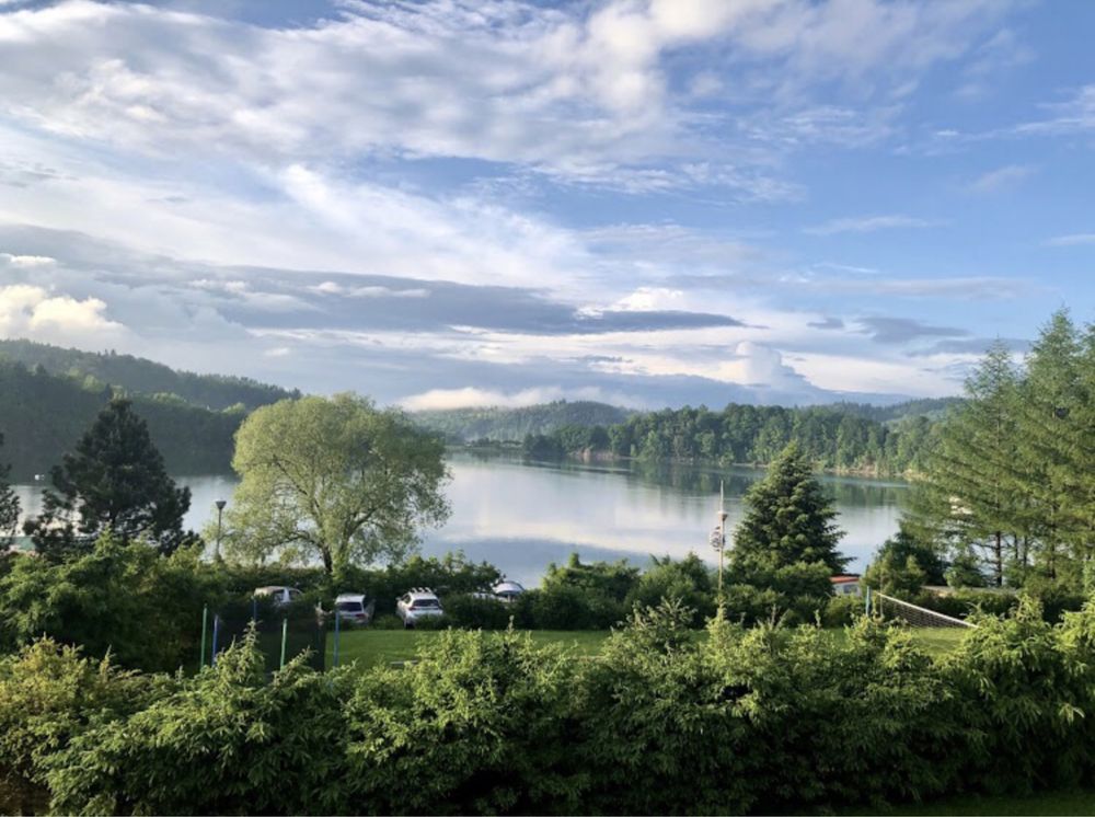 Z widokiem Bieszczady nad Solina prywatna plaża w górach!