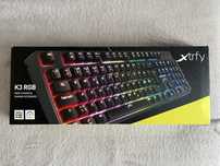 Klawiatura gamingowa hybrydowa (mechaniczno-membranowa) Xtrfy K3 RGB