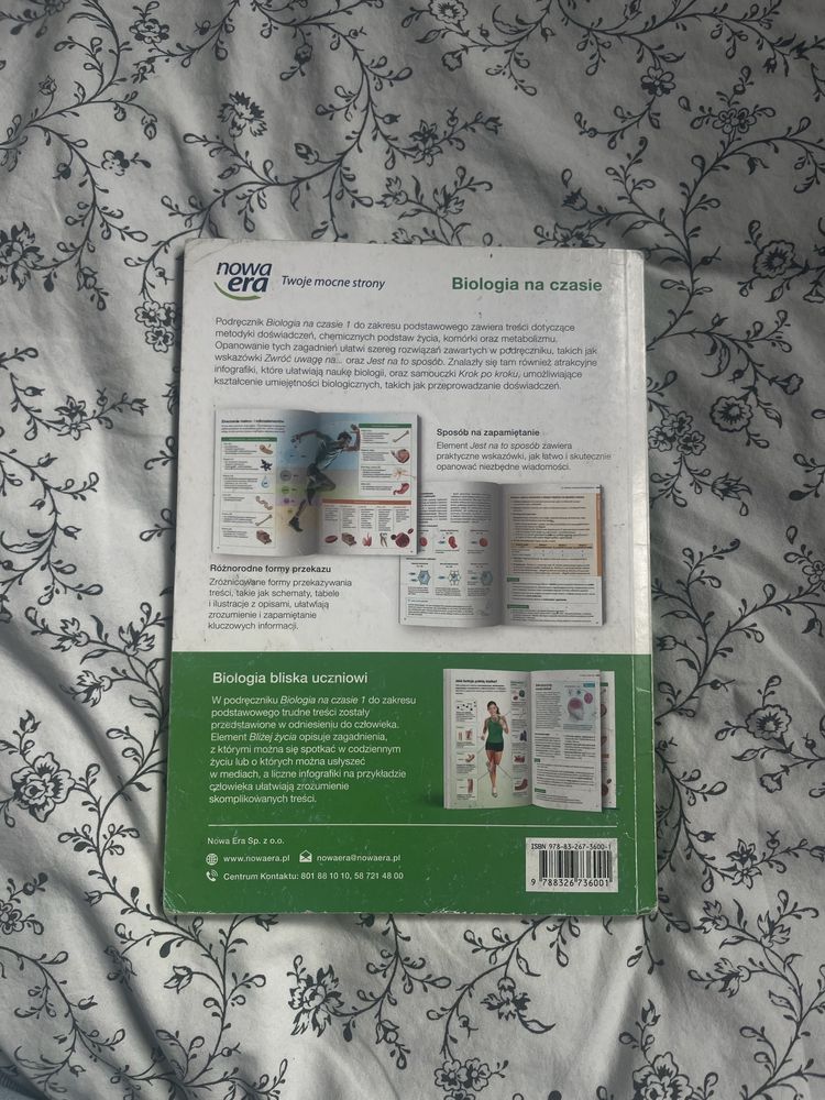 Podręcznik do biologii „Biologia na czasie 1”, zakres podstawowy
