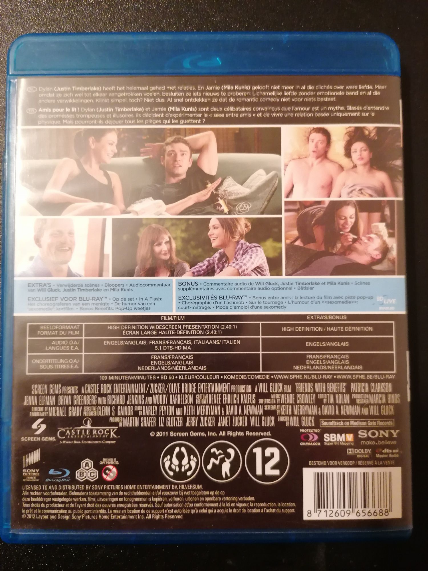Friends with benefits - Blu ray