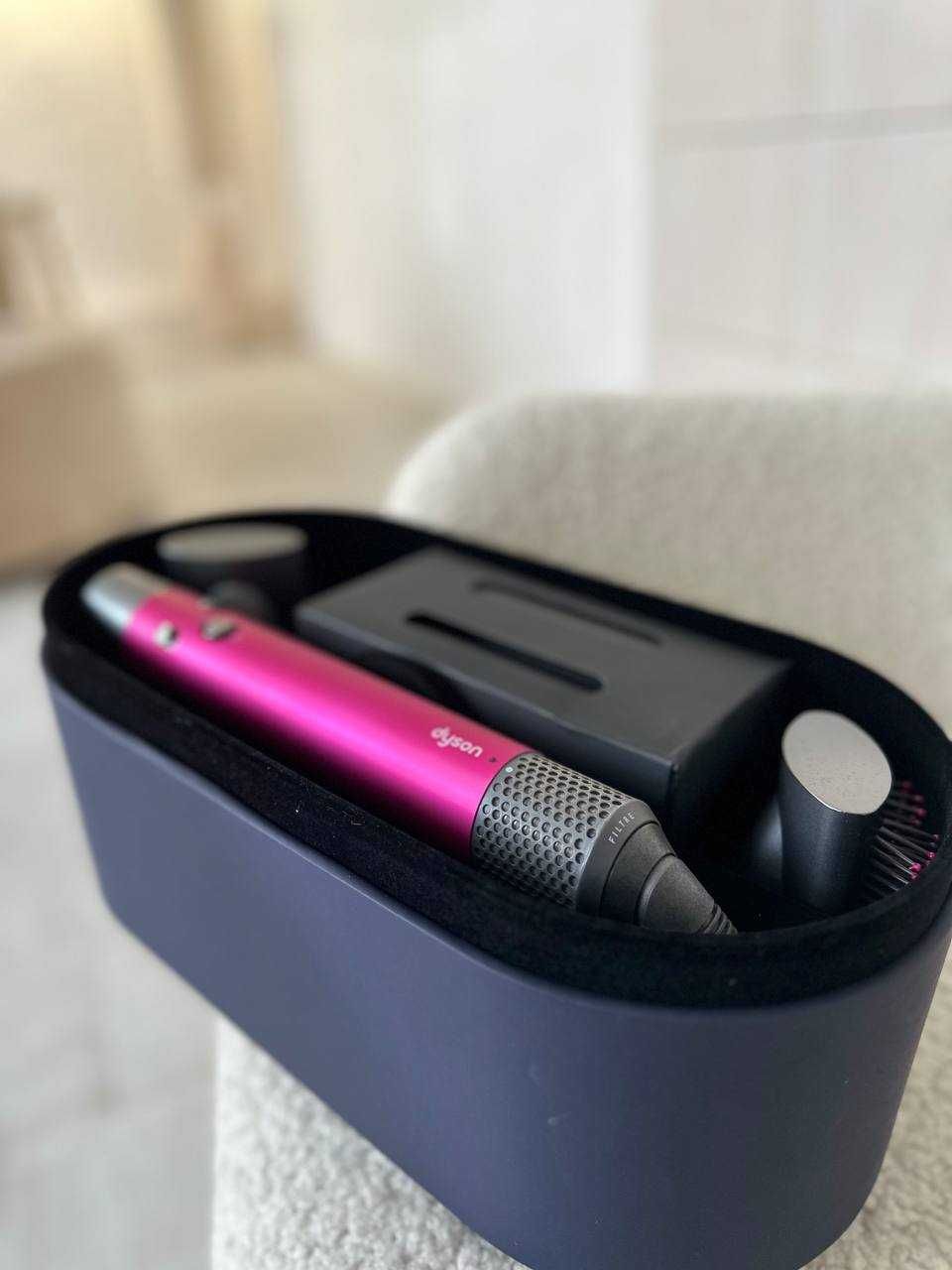 Стайлер Dyson Airwrap Long Fuchsia для довгого волосся