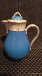 Porcelana Meissen Carl Teichert Dzbanek MOKKA  0,6 l 1882 r - Miśnia