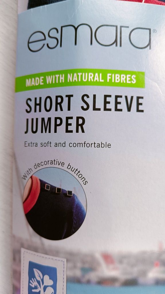 Sweter z delikatnej dzianiny 44/46 Esmara