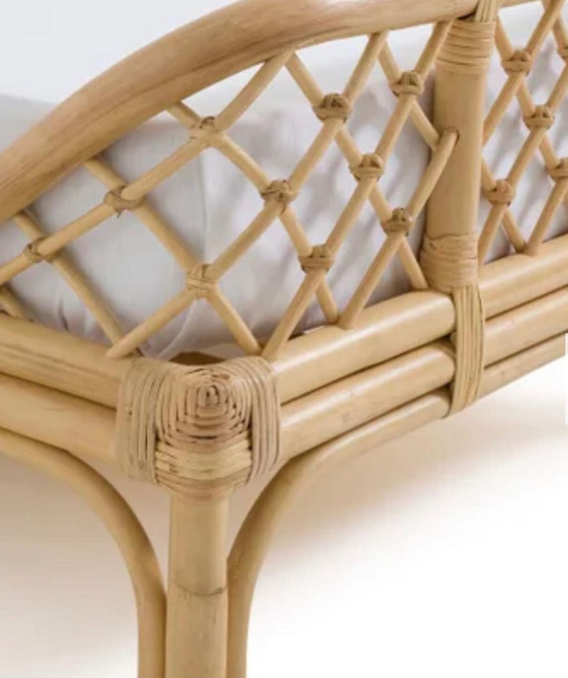 Cama rattan criança