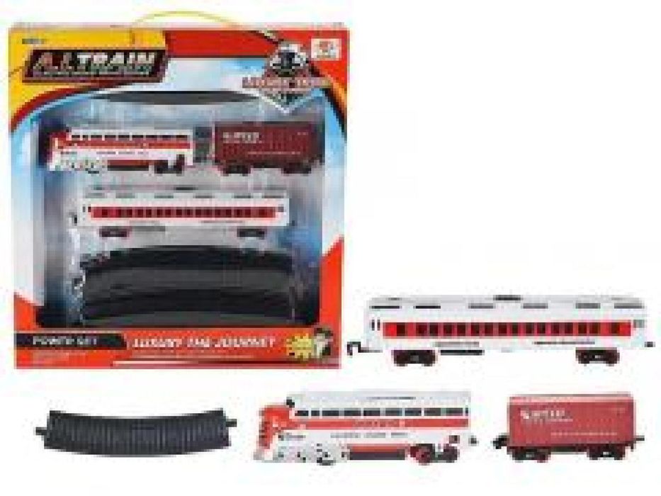 Kolejka na baterie światło i dźwięk pudełko,