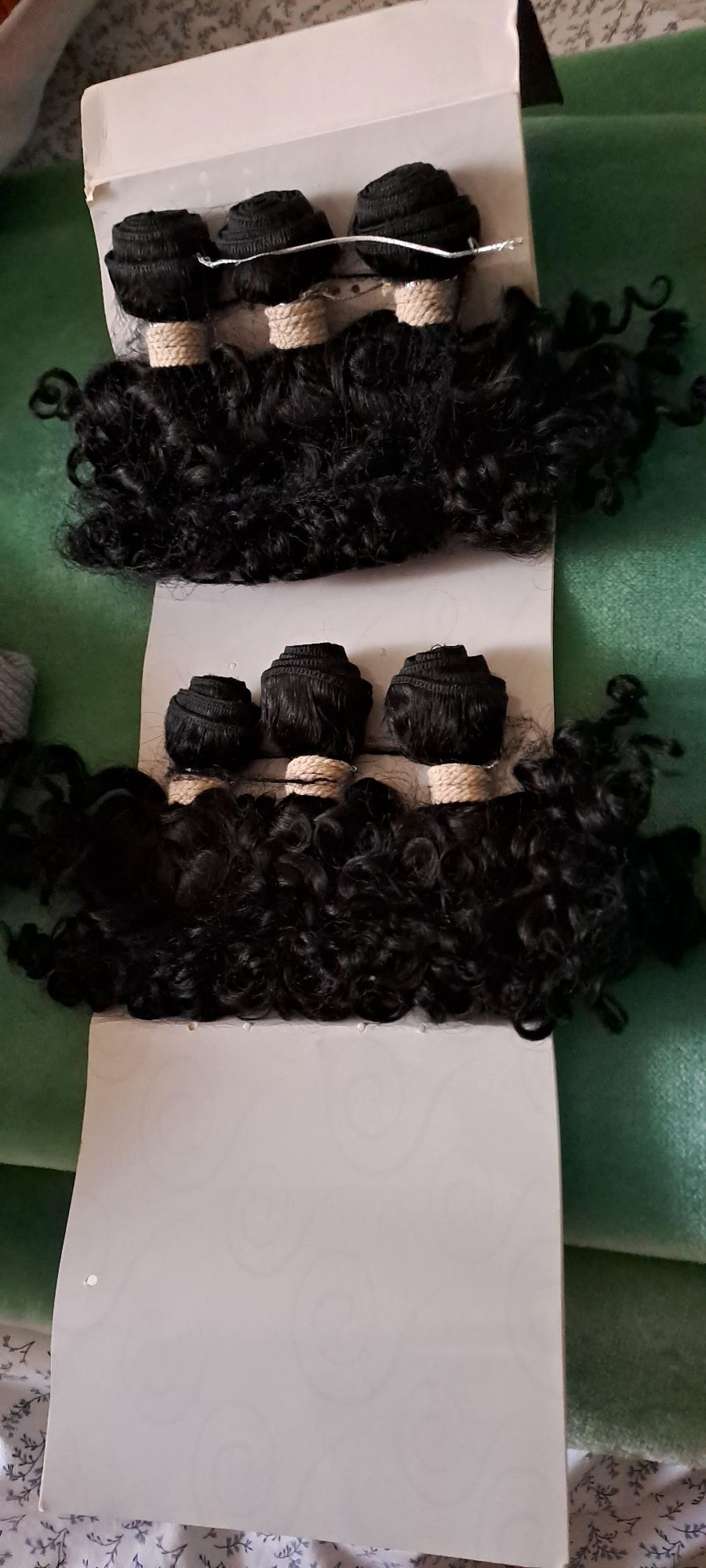 Cabelo 100% e cabelo humano