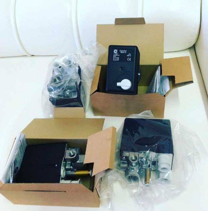 Обратный клапан компрессора, реле тиску Condor MDR-3 прессостат