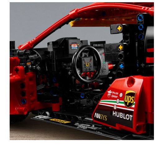 Lego Technic 42125 Ferrari 488 GTE AF Corse #51