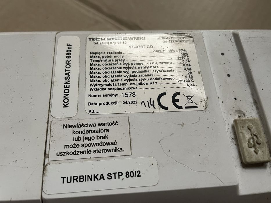 Sterownik do pieca na pellet ST-978T GD
