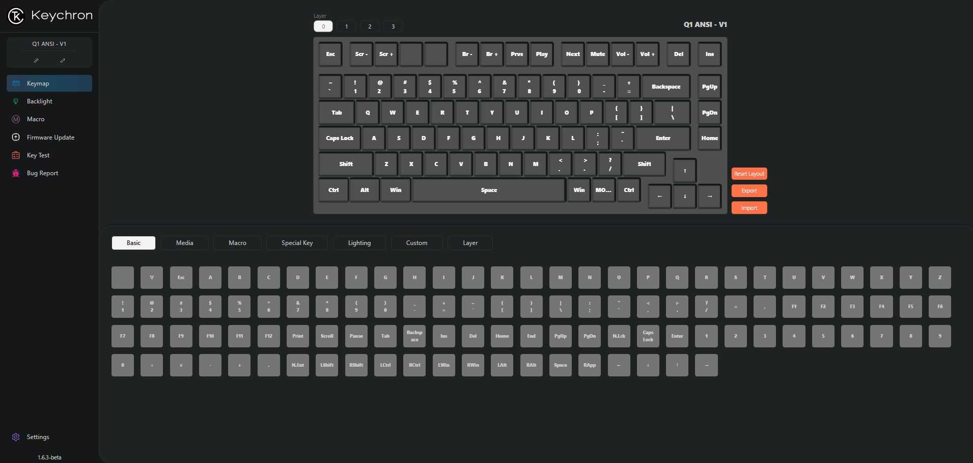 Механічна клавіатура Keychron Q1 Rev1