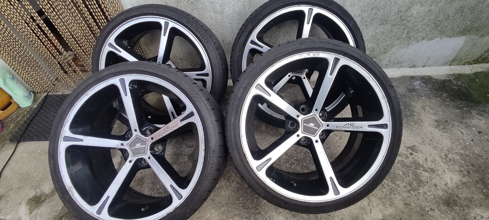 Jantes 19 BMW AC Schnitzer originais com pneus.