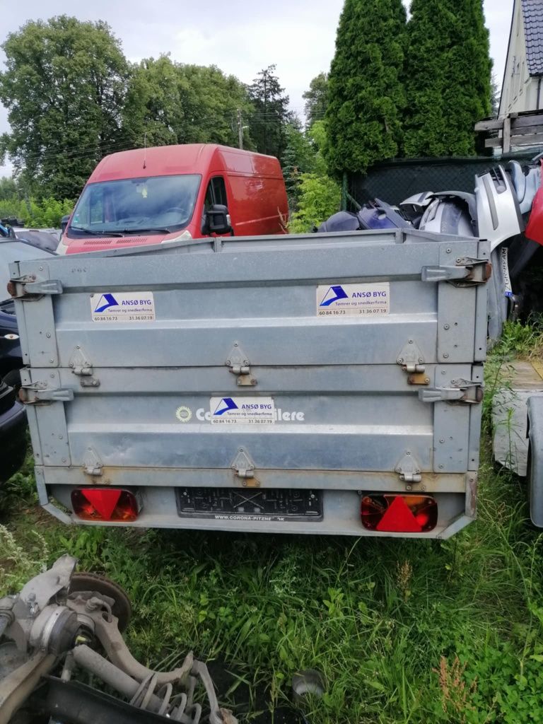 Przyczepka samochodowa 2osiowa branderup