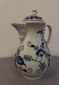 Porcelanowy dzbanek Czechoslovakia Original Zwiebelmuster Blue onion