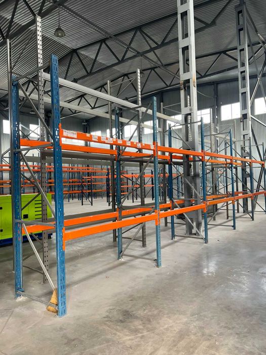 Стелаж БУ, Паллетные стеллажи БУ, Полочные стеллажи БУ,стелажі поличні