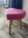 Taboret drewniany