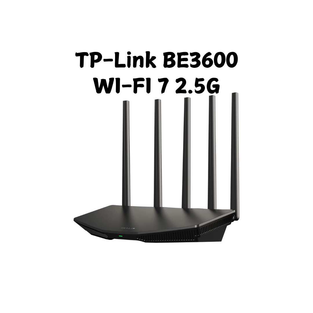 Новинка 2025! TP-Link BE3600 Wi-Fi 7 2.5G 3600 Mbs