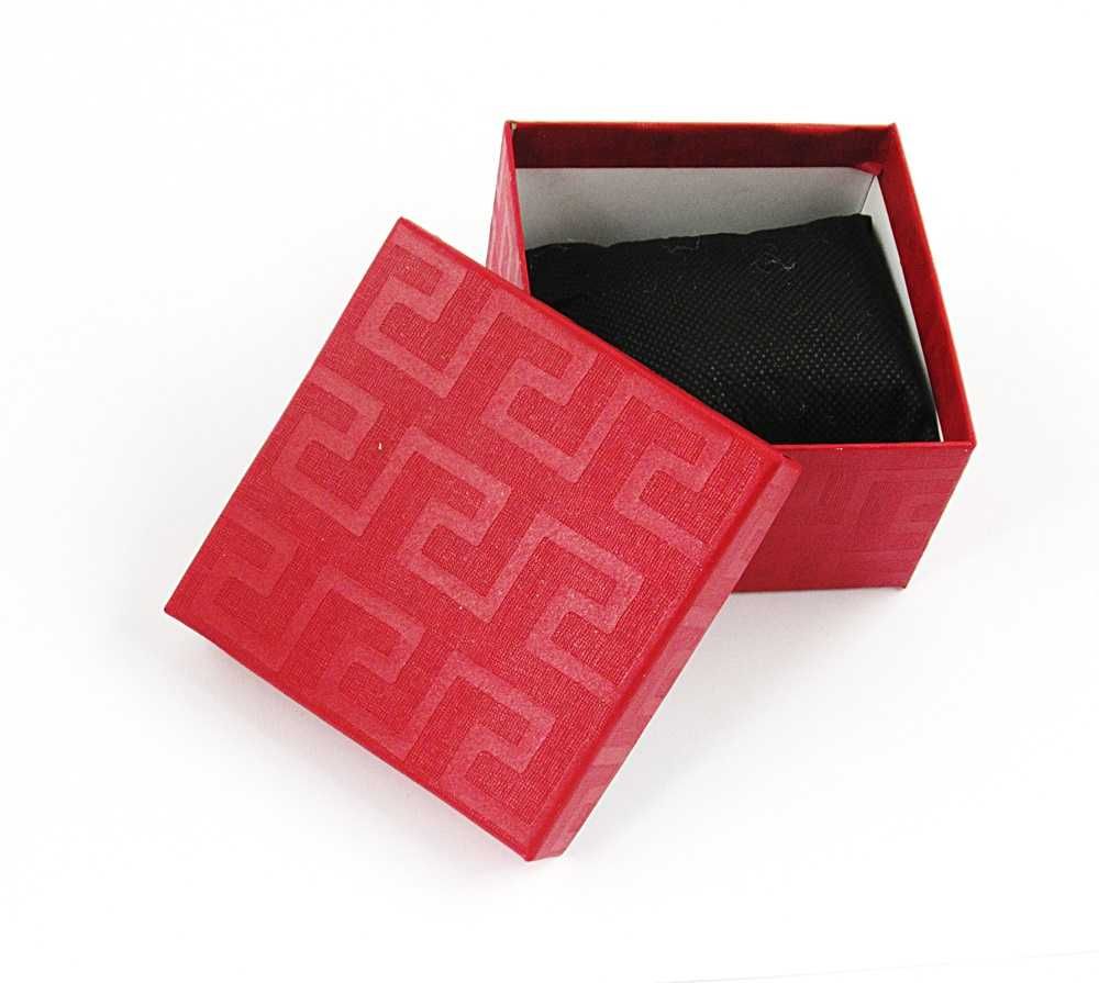 Pudełko prezentowe na zegarek poduszka greckie wzory kolory OZeg07