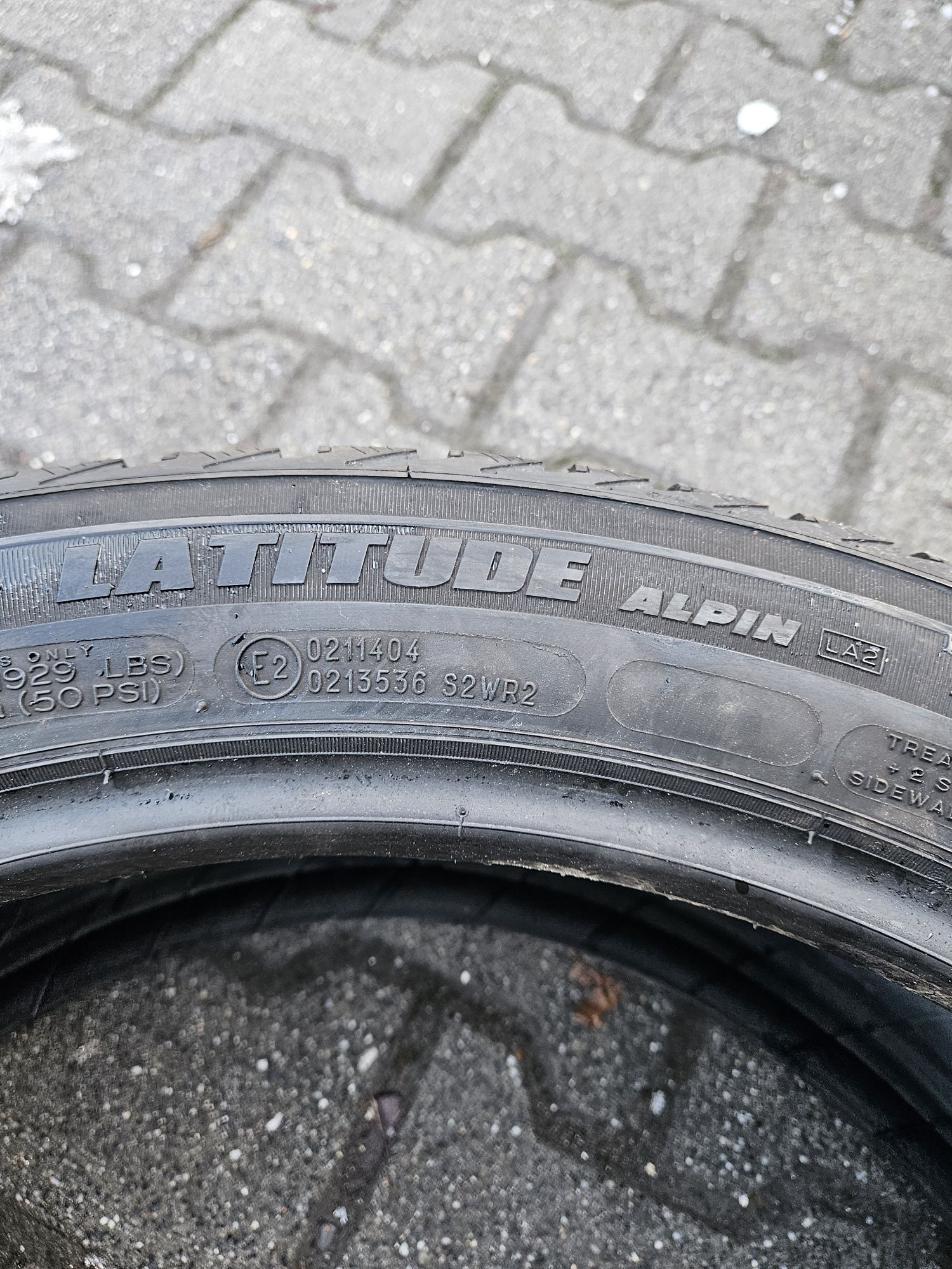 2szt 245/45/20 Michelin 6mm dot3019r ZIMA