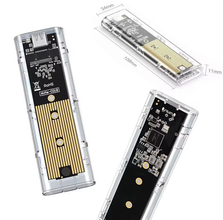 Распродажа!!! Новые внешние карманы для SSD M.2 NGFF SATA; NVMe