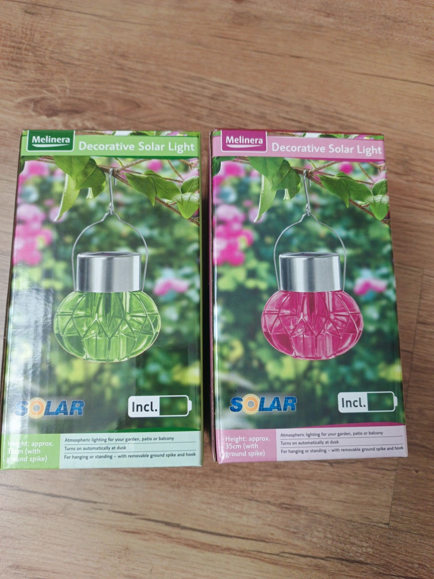 Sprzedam 2szt nowych ogrodoych lampek LED