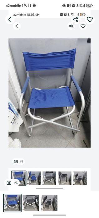 2 fotele reżyserskie wysylka