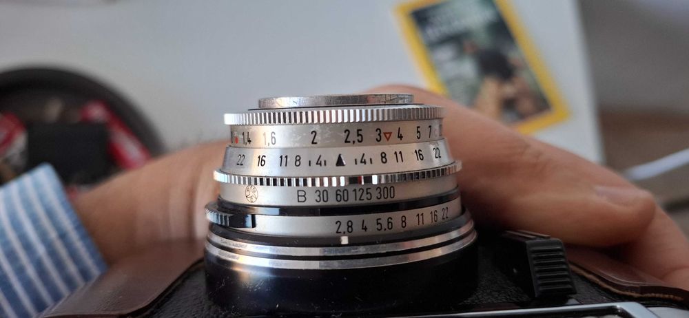 Canon Canonmatic M70 e Voigtländer Vitoret DR