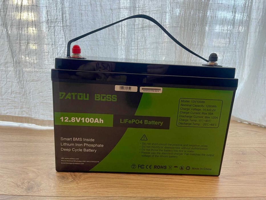 ‼️Безкоштовна доставка! батарея lifepo4,  для інвертора дбж Акумулятор