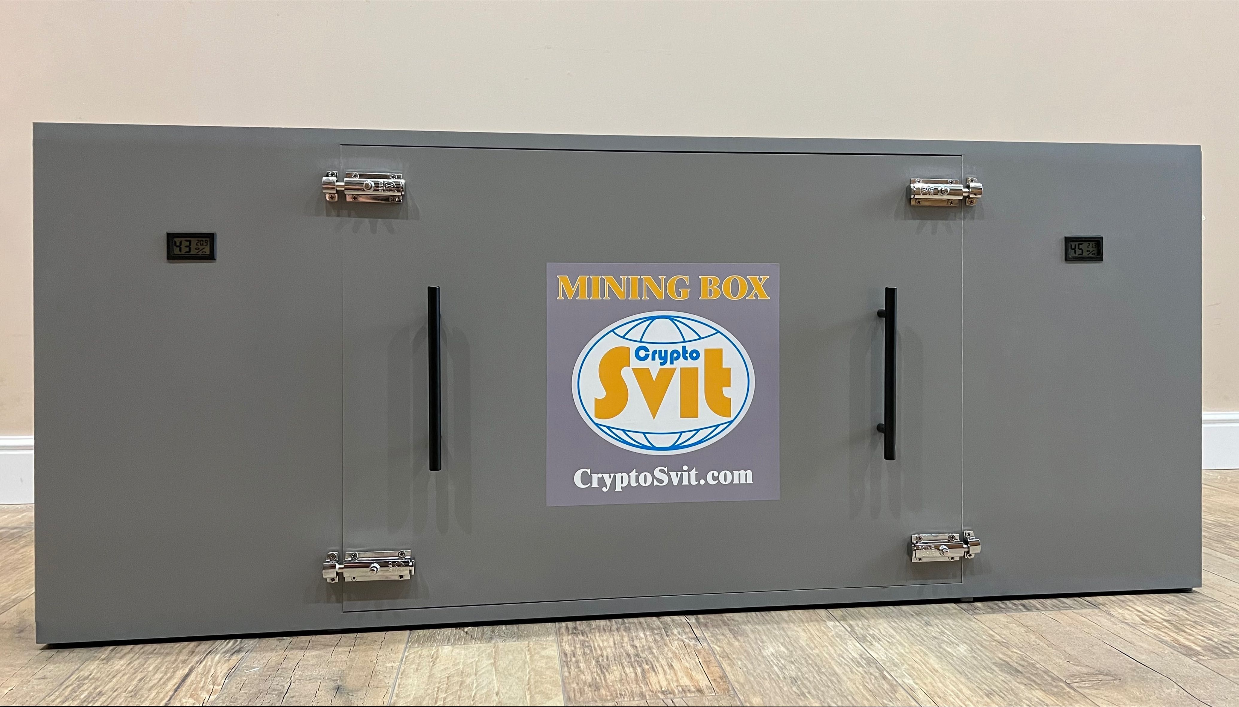 Шумобокс «MINING BOX» для асика от компании «CryptoSvit»