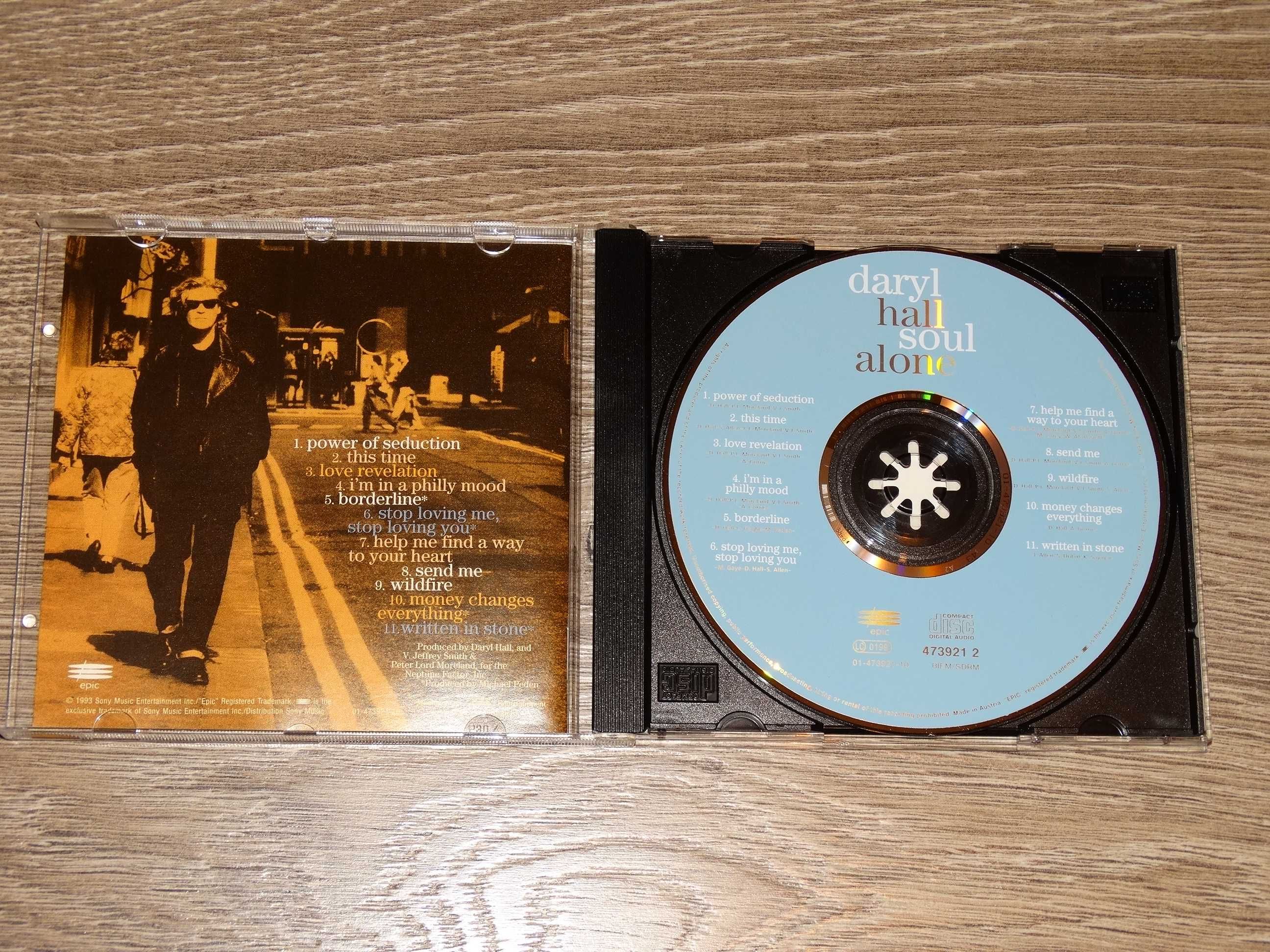 CD Daryl Hall Soul Alone