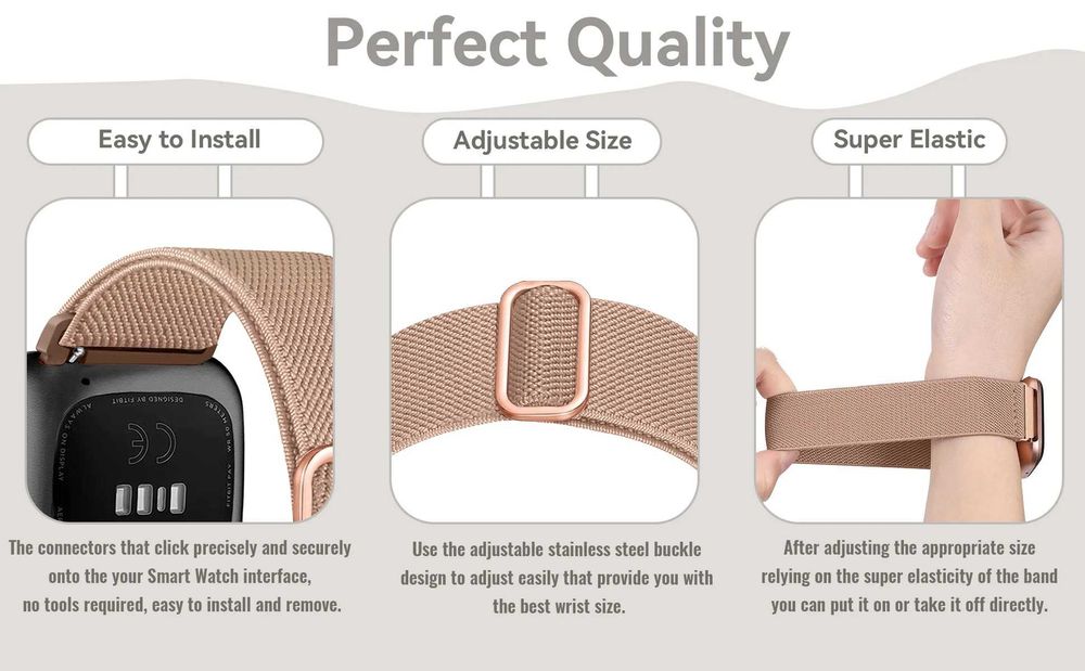 NYLONOWY PASEK DO APPLE WATCH 1/2/3/4/5/6/7/8/SE 38 mm 40 mm 41 mm