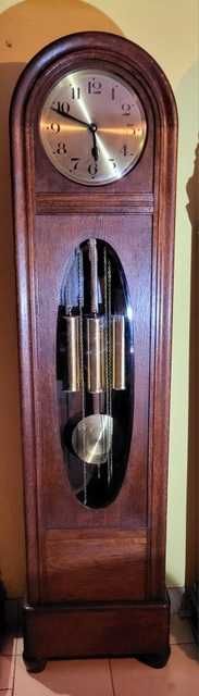 Stary kwadransowy GUSTAV BECKER zegar stojący