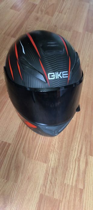 Мото шлем черный