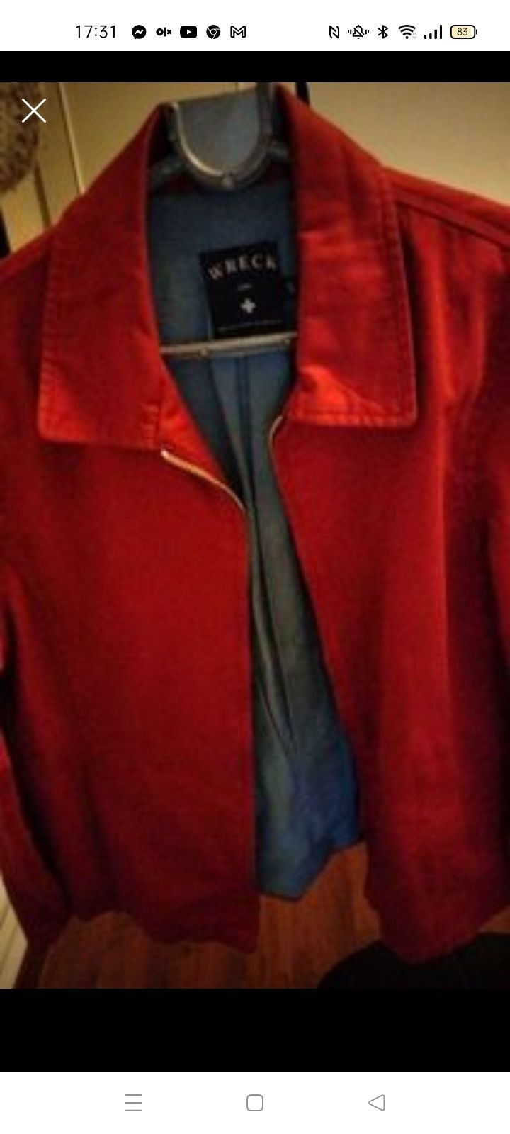 Casaco vermelho WREC Suisse