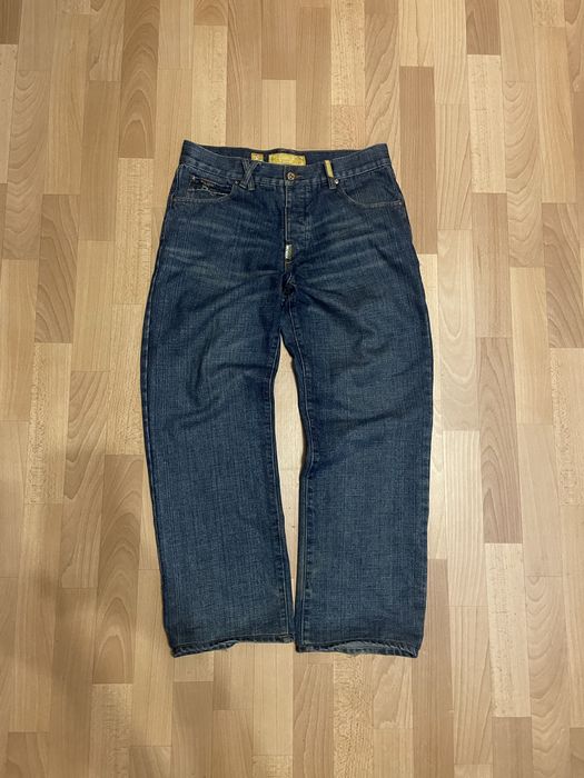 Широкие джинси rap y2k