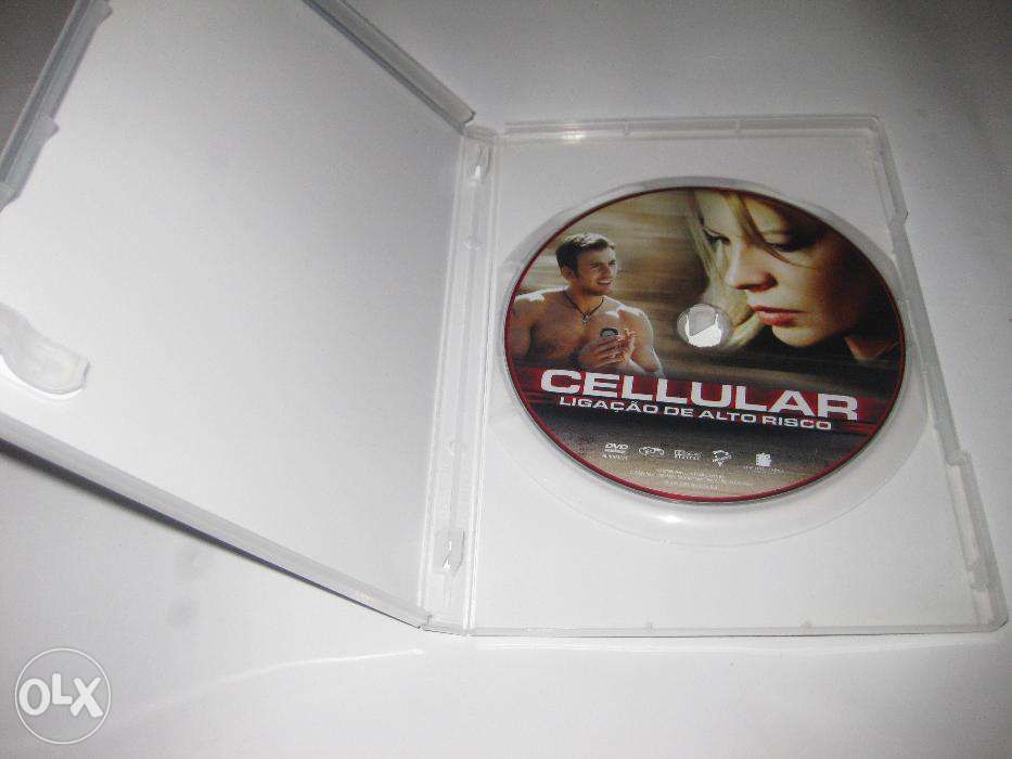 DVD "Cellular" com Kim Basinger e Jason Statham/Novo!