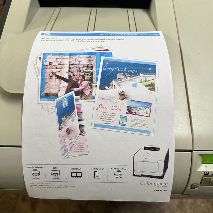 Принтер HP Color LaserJet CP2025